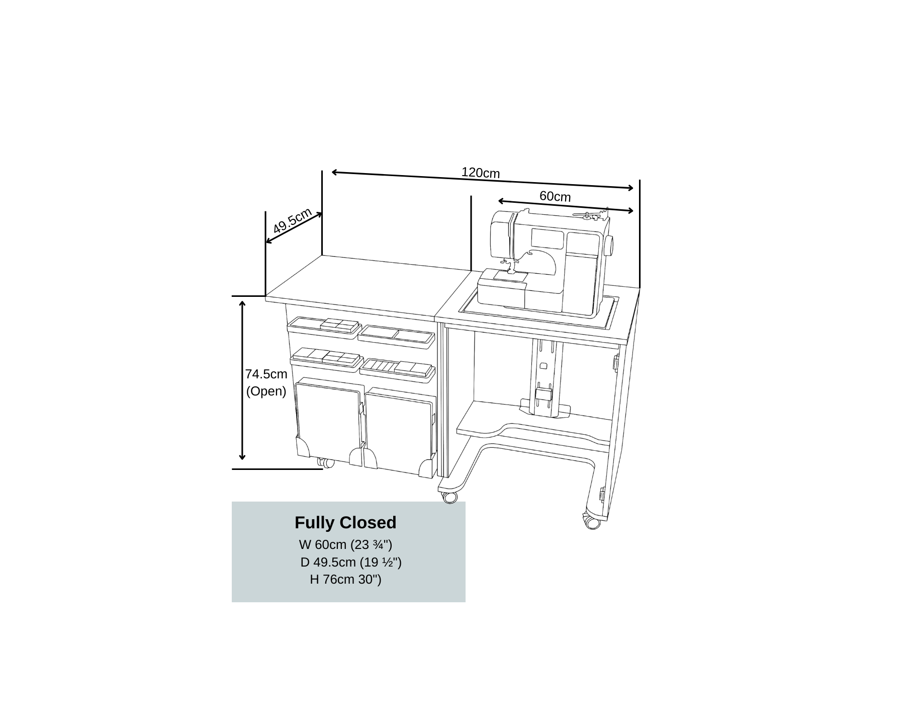 Cub Plus dimensions